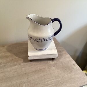 Home Blue & White Pitcher